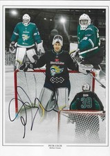 Signed PETR CECH A4 Photo -