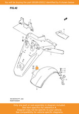 Suzuki washer 09169 - 09169-05012, oem
