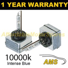 D1S INTENSE BLUE XENON HID LIGHT BULBS HEADLIGHT HEADLAMP 10000K 35W OEM FIT 2