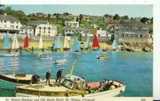 Cornwall postcard st mawes - -,
