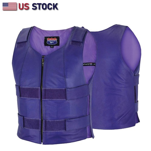 Women purple leather - purple,