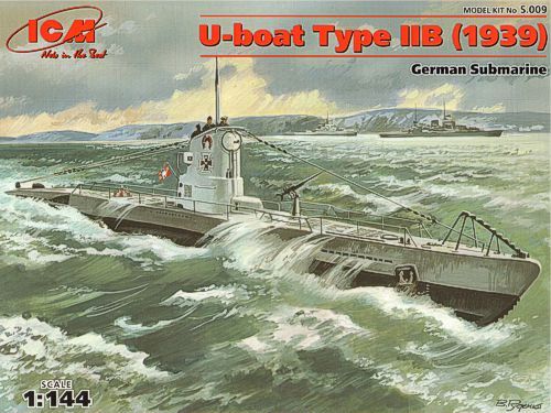 Icm 144 boat type iib - u-boat,