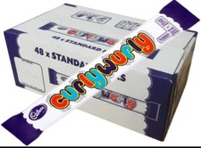 CADBURY Curly Wurly Chocolate Bars - 48 X 21.5G DELIVERY Free And Fast.
