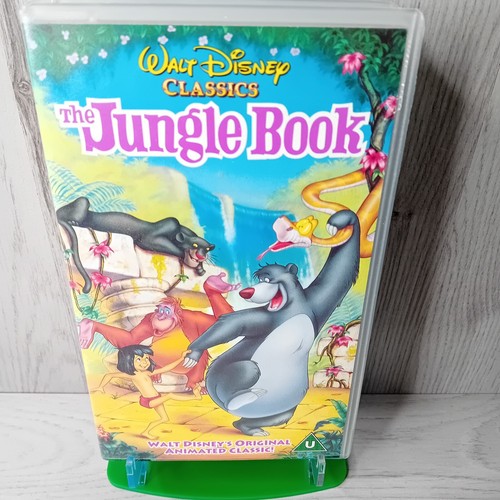 The jungle book vhs - book,