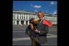 Entertainer Rod Hull with his