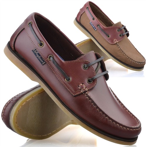 Mens leather lace - leather,