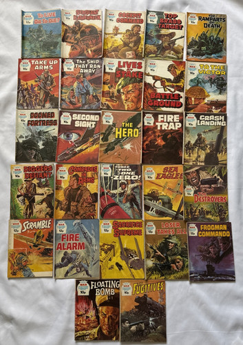 War picture library comic job - library,