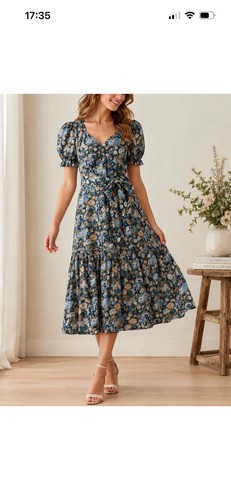 Antonio melani floral midi - melani,