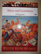 BITWA NAD GRANIKIEM polska książka +FILM DVD Wielkie bitwy historii