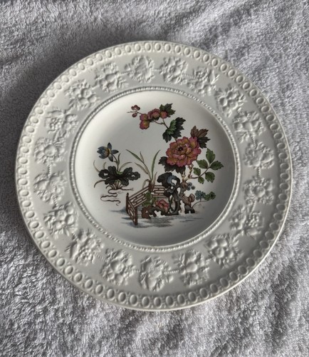 Wedgwood embossed floral plate - wedgwood,