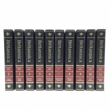 Encyclopedia Britannica Micropedia Volumes 2-11 15th Edition 10x Books