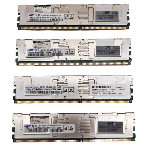 32gb 8gb samsung ddr2 - 4x,