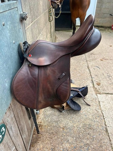 Brown leather albion - brown,