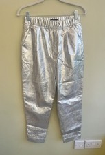 Zara Silver Faux Leather