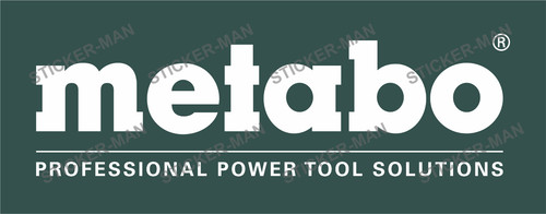 Metabo sticker car van works - sticker, a