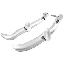 MGB Bumper and Overrider Set, stainless steel , AHH6208ESET