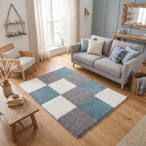 Fluffy shaggy rugs and runners - fluffy,