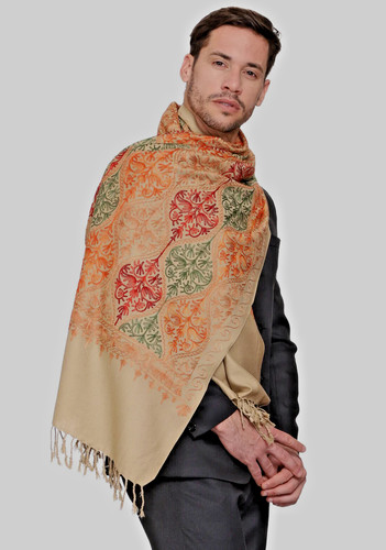 Men cashmere pashmina indian - men's,