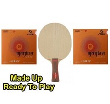 Table Tennis Bat: Stiga Allround Evolution Blade + Stiga Mantra Sound