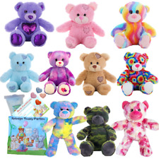 DIY TEDDY BEAR KIT no sewing - Build a Make your own TEDDY BEAR - size: 16"/40cm