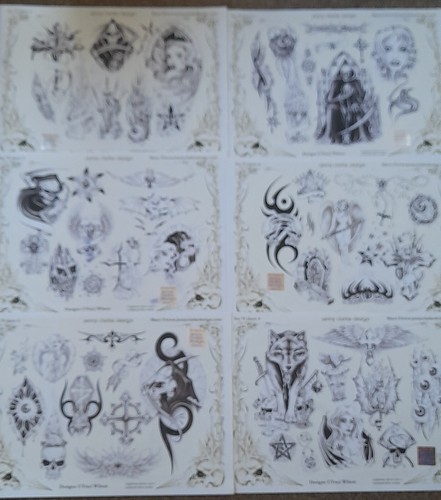 Tattoo flash sheets jenny - flash,