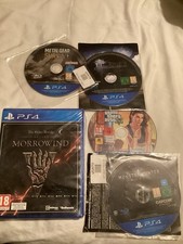 PS4 Games Joblot X5,gta,elder Scrolls,mgs,fast Post,bargain!