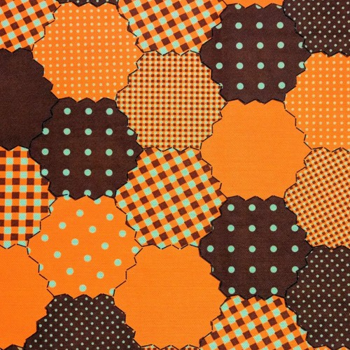 Vintage 60s 70s orange brown - 70s,