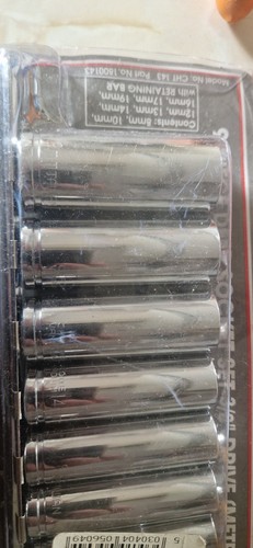 Piece deep socket - socket, set