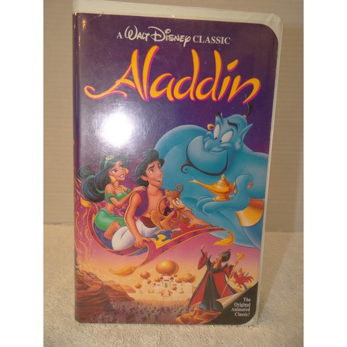 Walt disney aladdin vhs - aladdin, the