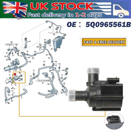 Oem auxiliary water pump - auxiliary,