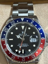 Rolex GMT Master 2 Model 16710LN Box And Service Mint Condition 1987