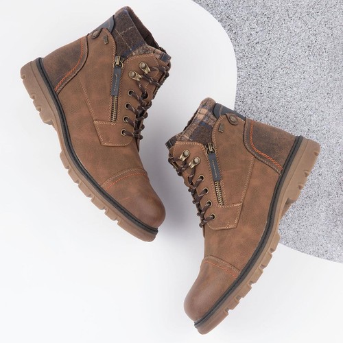 Relife mens boots - relife, brown