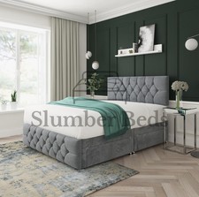 Plush divan bed set with - plush,