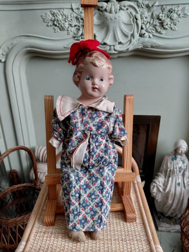 Antique composit doll the - composit, by