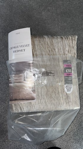 Next champagne crinkle velvet - next,