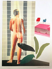 David Hockney Lithograph COA
