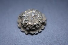 Tudor silver ring bezel/jewellery attachment, 16th century