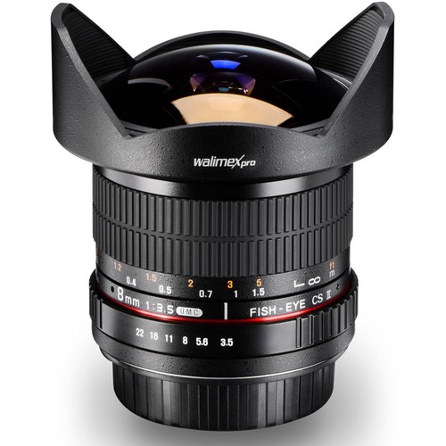 Fisheye 8mm lens - fisheye, for