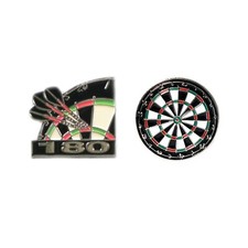 Darts Metal Enamel Pin Badges