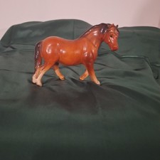 Vintage Porcelain Horse Marked