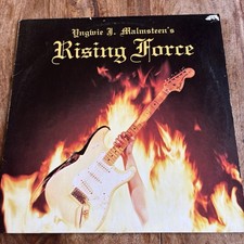YNGWIE MALMSTEEN - RISING FORCE    NEAR MINT VINYL LP / FIRST PRESSING USA