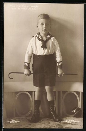 Postcard prince karl franz - prince,
