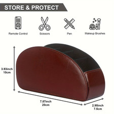 Storage Box PU Leather Phone