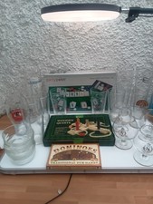 home bar man cave branded glasses poker set pub games playing cards  free uk p&p
