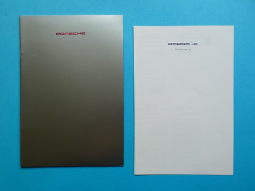 Brochure catalogue porsche - -,