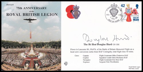 Lord douglas hurd cbe - douglas,