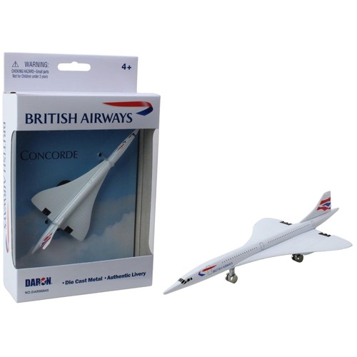 British airways concorde toy - british,