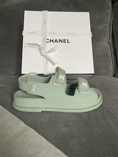 CHANEL Dad Sandals Size UK 5
