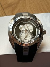 Seiko Arctura 7L22-0AT0 Kinetic Chronograph Steel Wrist Watch 