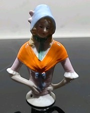 Vintage Art Deco Lady Ceramic